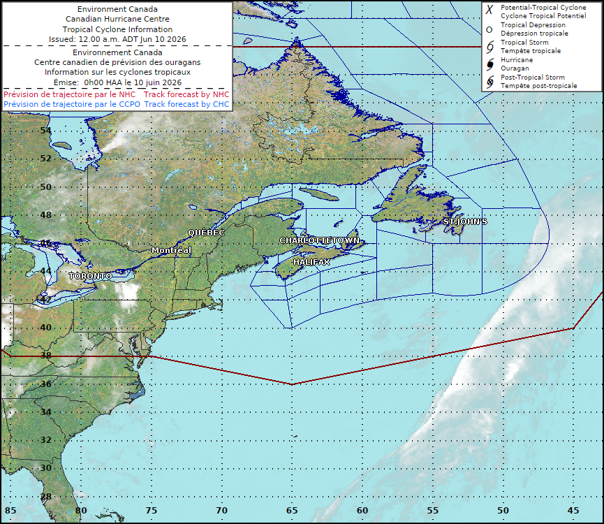 Hurricane Track Information