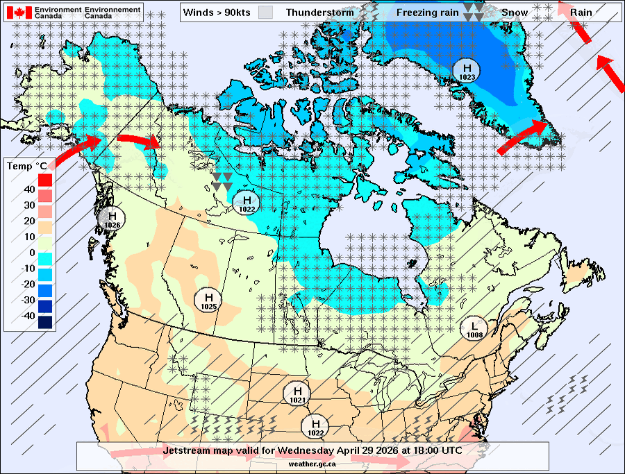 North American Weather System