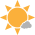 Mainly sunny